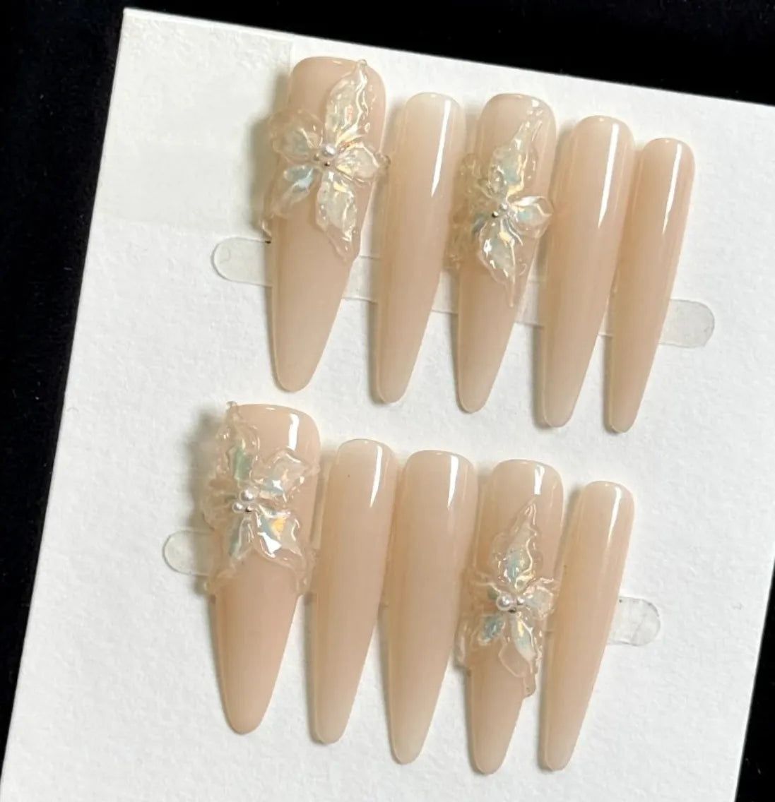 Ethereal Blossom Nail - Elegant Charme